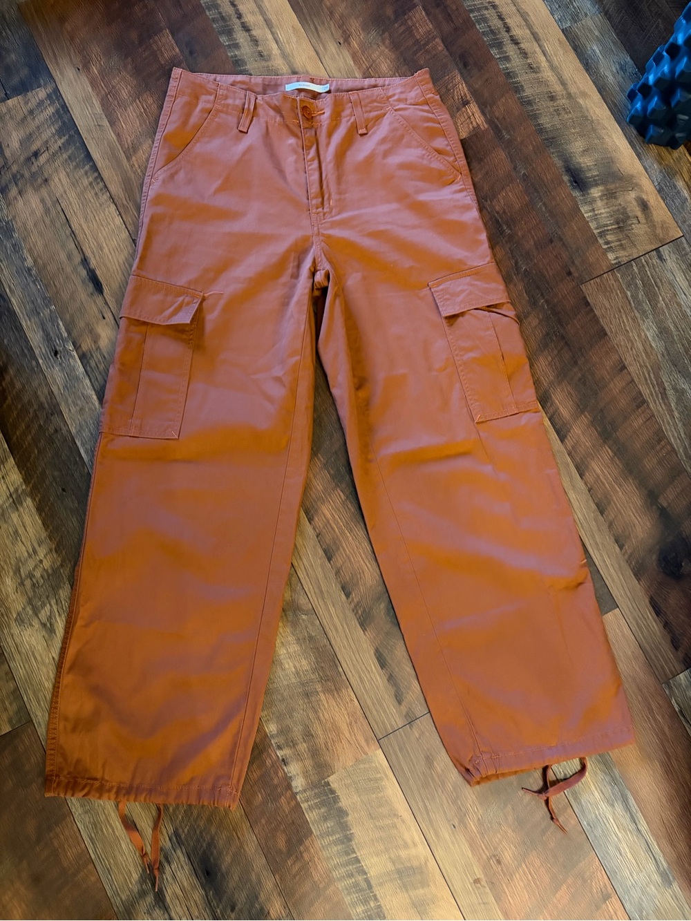 Rust Orange Cargo Pants
